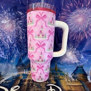 Disney Castle 30 oz. Travel Mug with Straw